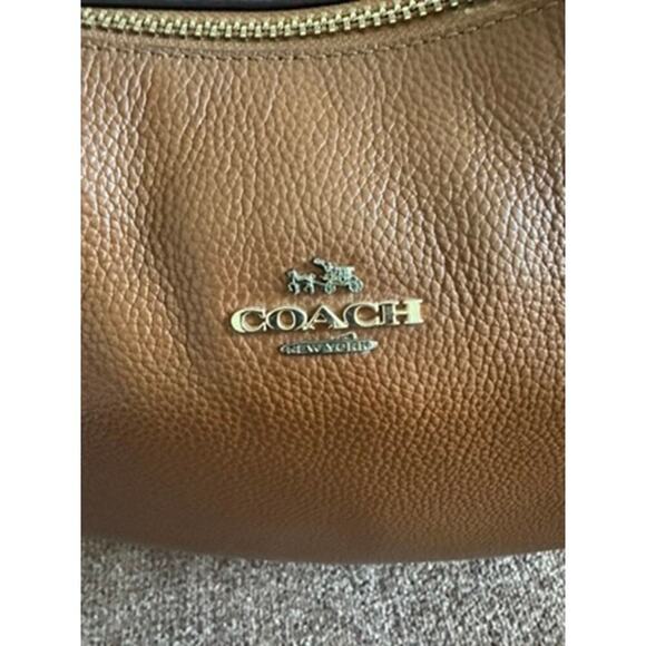 Coach Tan Leather Tote Bag - Picture 5 of 7
